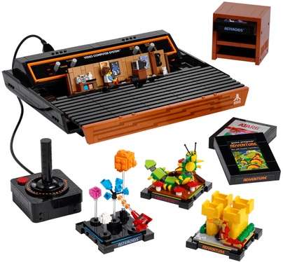 Image of the Lego Atari set