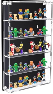 Minifigures Display Case Wall Mounted, best Lego storage solutions 