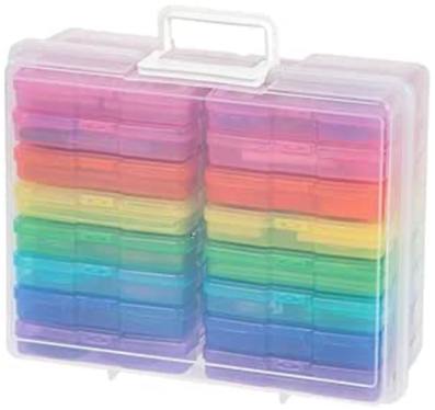 IRIS USA 10 cm x 15 cm Photo Storage Craft Keeper, great Lego storage solutions 