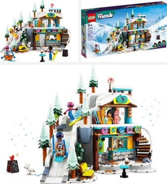 Images of LEGO Friends Holiday Ski Slope and Café Set 41756