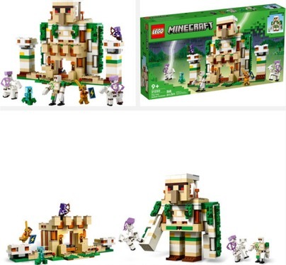 Images of LEGO Minecraft The Iron Golem Fortress set (21250) 