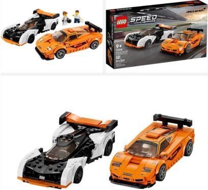 Images of 15. LEGO Speed Champions McLaren Solus GT & McLaren F1 LM Set (76918) 