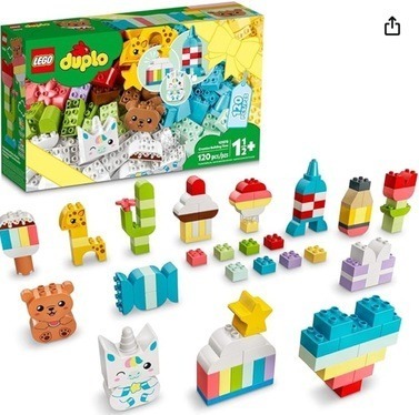 Image of the LEGO DUPLO Classic Creative Building Time (Set 10978) 