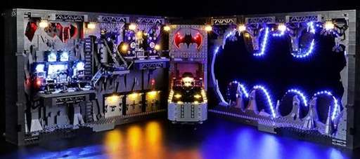 Image of the LIGHTAILING Light for Lego- 76252 Batcave - Shadow-Box