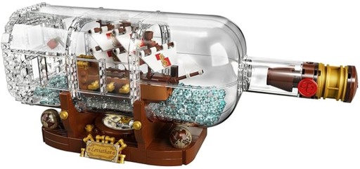 Image of the Lego Ideas Ship In. Bottle set 21313