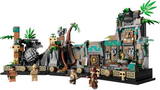 Image of the Indiana Jones Temple of the Golden Idol set