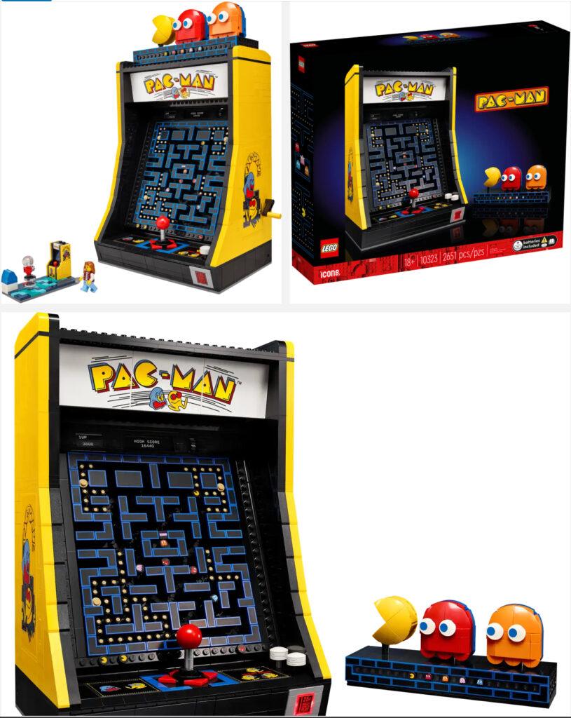 Images of the Lego Pac-Man set