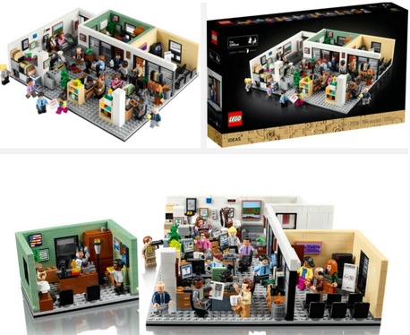 Images of Lego Ideas The Office Set 21336