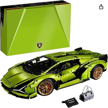 Image of the boxed set, Lego Technic Lamborghini Sian FKP 37 (42115)