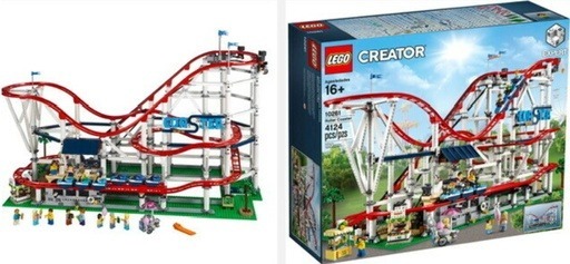 Image of Lego Creator Expert Roller Coaster Set 10261 