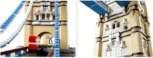 Image of the Lego tower Bridge.