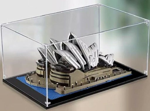 Image of the Display case for for the set 10234, including the set inside the case.