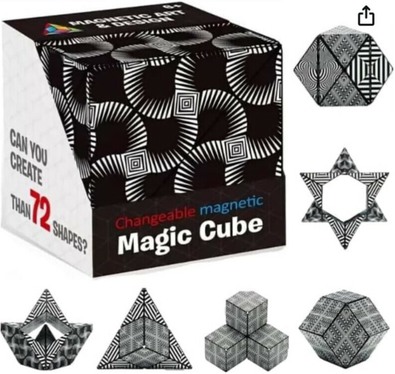 Image of OSCUBE Magic Cube - Best Fidget Toys for Autism, image links to amazon marketplace for more details and purchase option.