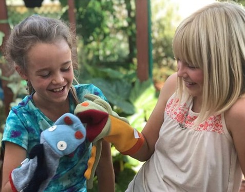 Image of Cate & Levi Butterfly Hand Puppet: Best Toys for Autistic Toddlers.