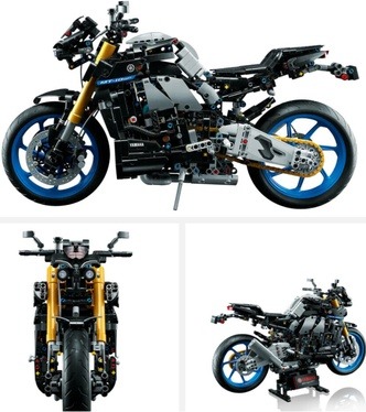 3 Images of the Lego Technic Yamaha MT-10 SP 42159 building set