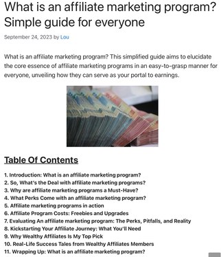 Header image of the post - What is an Affiliate Marketing Program? Simple Guide for Everyone