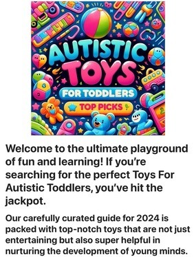 Header image from the post-Toys For Autistic Toddlers: Top Picks For 2024 Buyers Guide & Tips