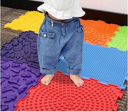 7pcs Sensory Floor Mats by SAVITA