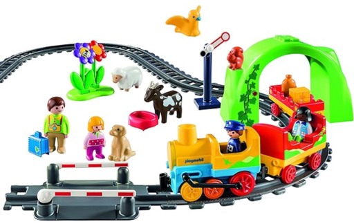 PLAYMOBIL®-1.2.3 My First Train Set, Best learning toys for autism 