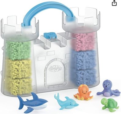 Playfoam GO Squishy Sandcastle, best learning toys for autism