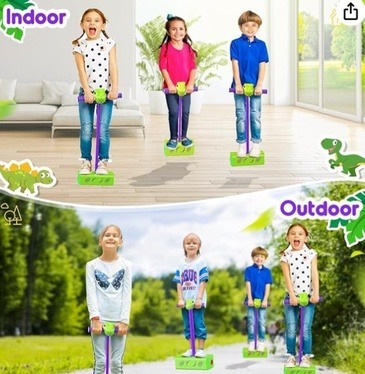 Notique Dinosaur Pogo Stick, best learning toys for autism