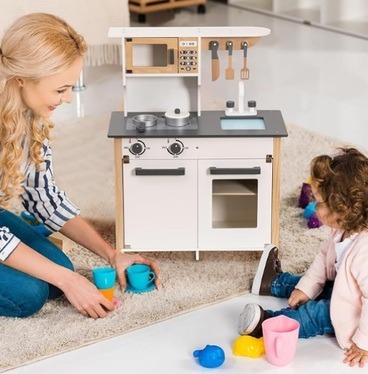 ROBOTIME Kids Play Kitchen Playset