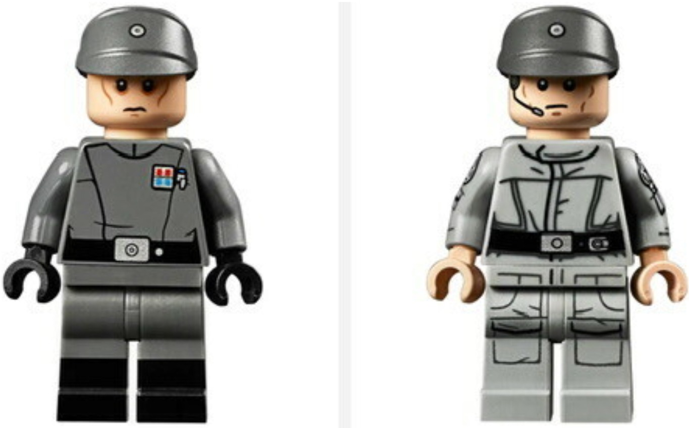 Minifigures, imperial commanders - included in the set