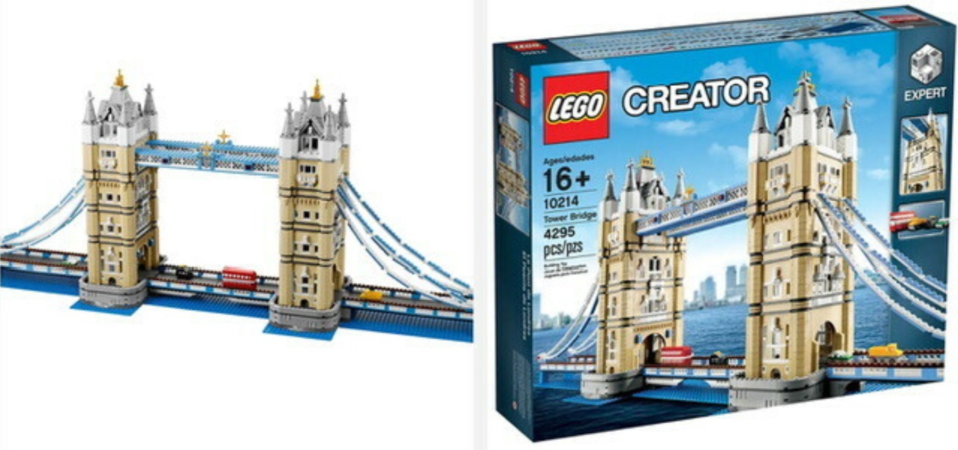 Boxed set of the Lego Creator Expert Tower Bridge Set