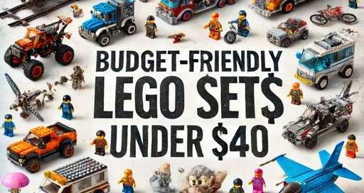 Featured image for the post ‘Budget-Friendly LEGO Sets Under $40’ showcasing various affordable LEGO models.