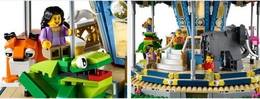 Lego Creator Expert Carousel 10257, Image of play scene, 