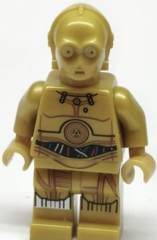 Image of the LEGO C-3PO – Minifigure Number: SW0700