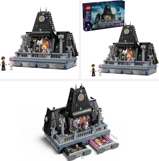 Image of the LEGO Wednesday & Enid’s Dorm Room set(76781). Link to amazon